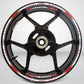 Honda CBR 600RR Wheel Rim Sticker Decal Stripe Motorcycle Bike MM-Kit v3 - Stickman Vinyls