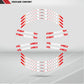 Honda CBR 600RR Wheel Rim Sticker Decal Stripe Motorcycle Bike MM-Kit v3 - Stickman Vinyls