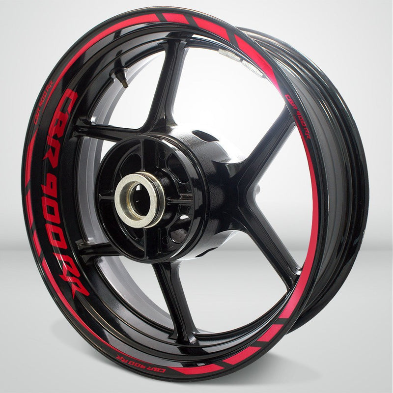Honda CBR 900RR Motorcycle Rim Wheel Decal Accessory Sticker - Motorcycle stickers and decals