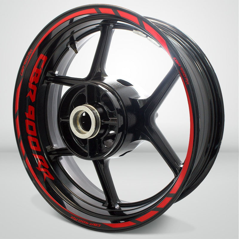 Honda CBR 900RR Motorcycle Rim Wheel Decal Accessory Sticker - Motorcycle stickers and decals