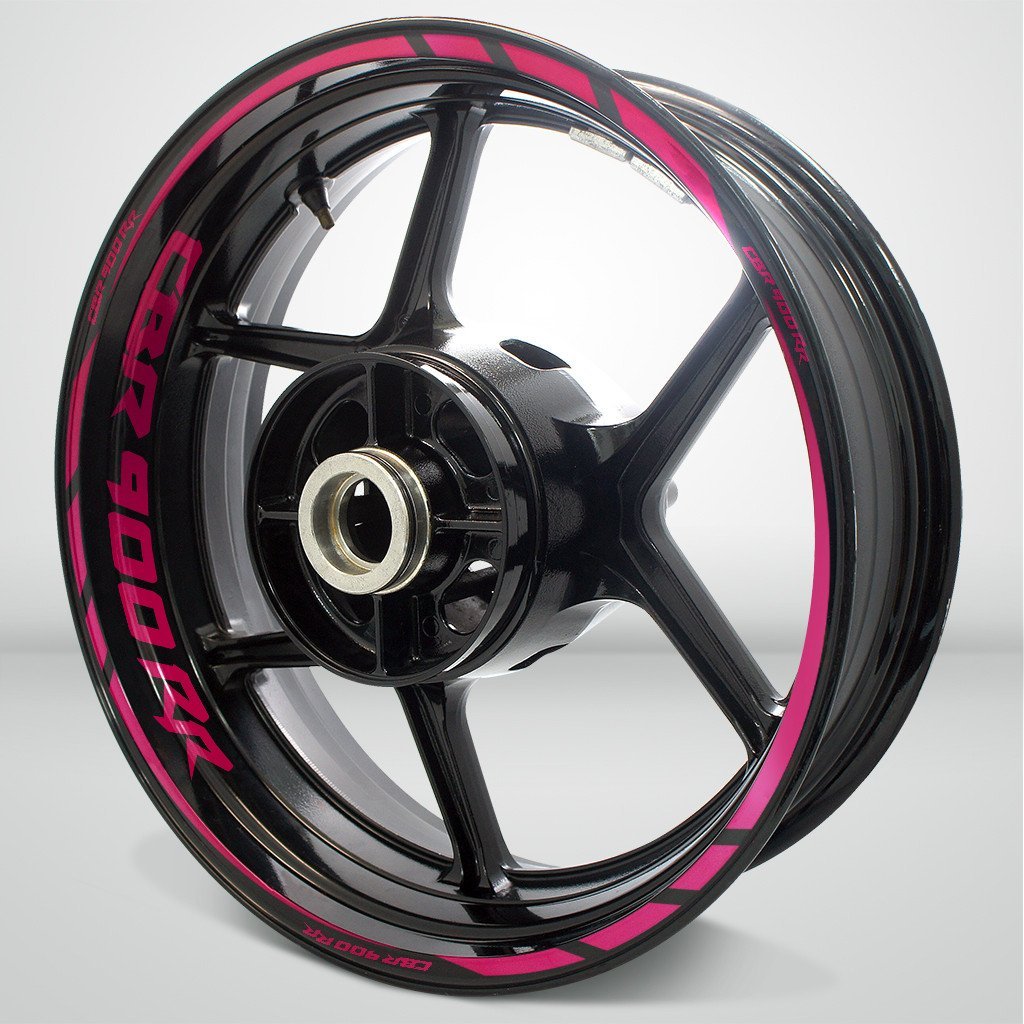 Honda CBR 900RR Motorcycle Rim Wheel Decal Accessory Sticker - Motorcycle stickers and decals