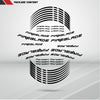 Honda CBR Fireblade Motorcycle Rim Wheel Decal Accessory Sticker - Motorcycle stickers and decals