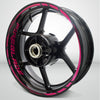 Honda CBR Fireblade Motorcycle Rim Wheel Decal Accessory Sticker - Motorcycle stickers and decals