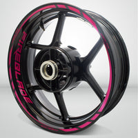 Honda CBR Fireblade Motorcycle Rim Wheel Decal Accessory Sticker - Motorcycle stickers and decals