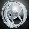 Honda CBR Fireblade Motorcycle Rim Wheel Decal Accessory Sticker - Motorcycle stickers and decals
