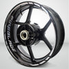 Honda CBR Fireblade Motorcycle Rim Wheel Decal Accessory Sticker - Motorcycle stickers and decals