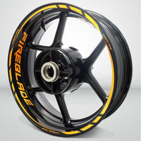 Honda CBR Fireblade Motorcycle Rim Wheel Decal Accessory Sticker - Motorcycle stickers and decals