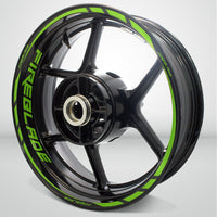 Honda CBR Fireblade Motorcycle Rim Wheel Decal Accessory Sticker - Motorcycle stickers and decals