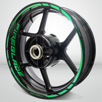 Honda CBR Fireblade Motorcycle Rim Wheel Decal Accessory Sticker - Motorcycle stickers and decals