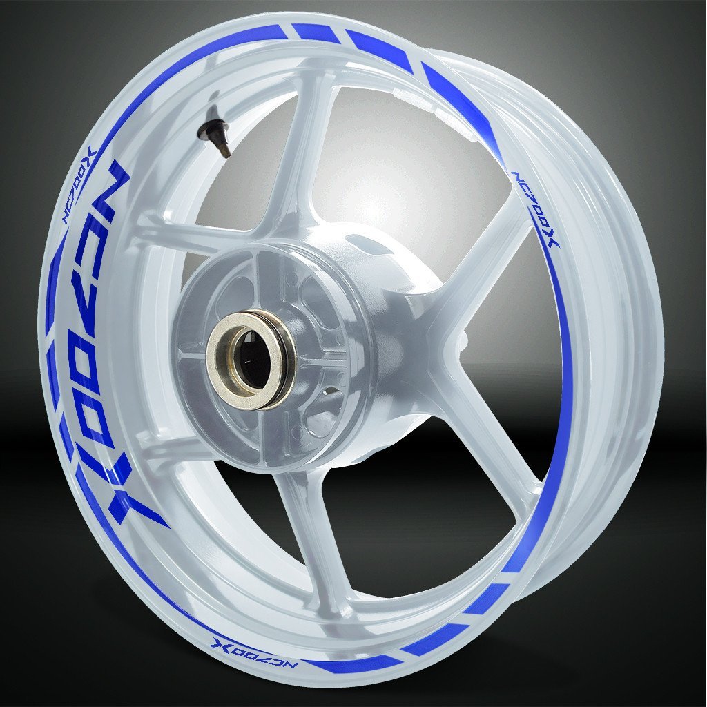 Honda NC 700X Motorcycle Rim Wheel Decal Accessory Sticker - Stickman Vinyls
