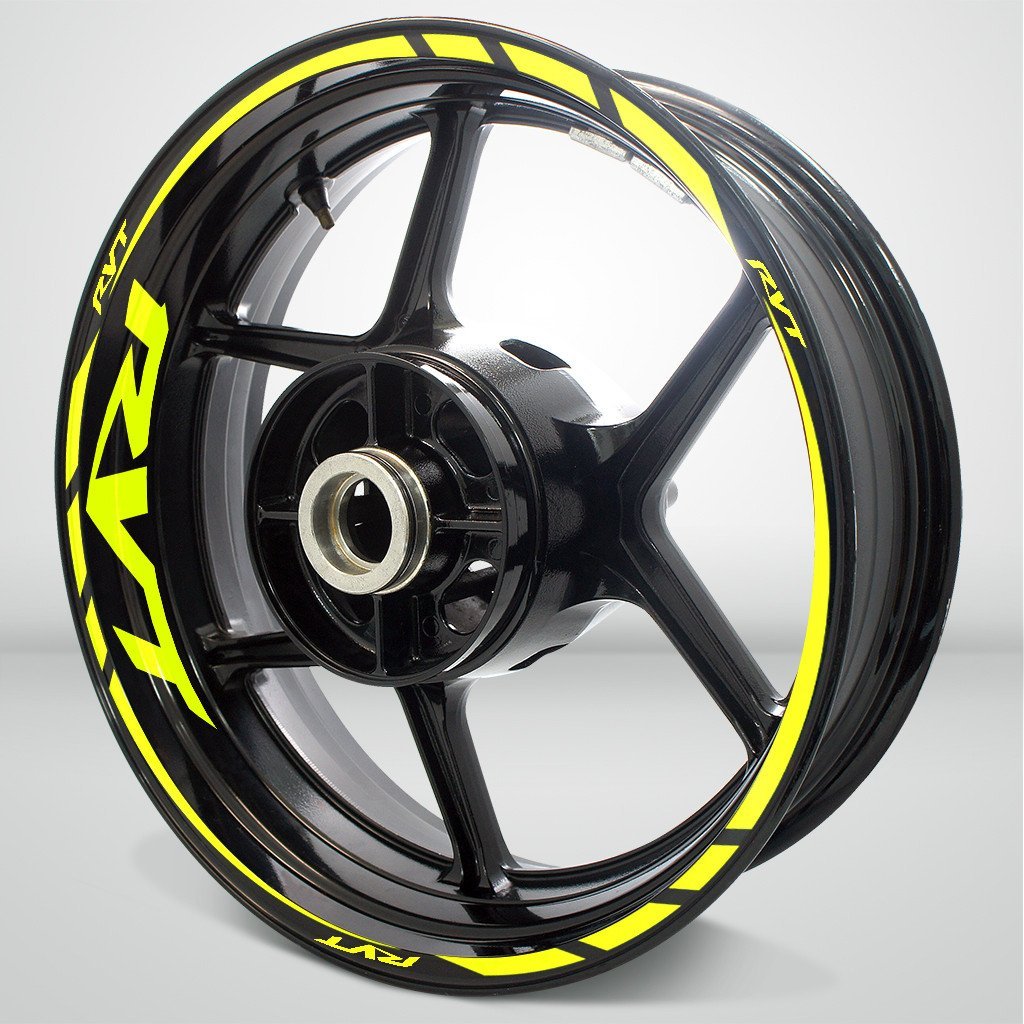 Honda RVT Motorcycle Rim Wheel Decal Accessory Sticker - Motorcycle stickers and decals