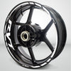 Honda RVT Motorcycle Rim Wheel Decal Accessory Sticker - Motorcycle stickers and decals