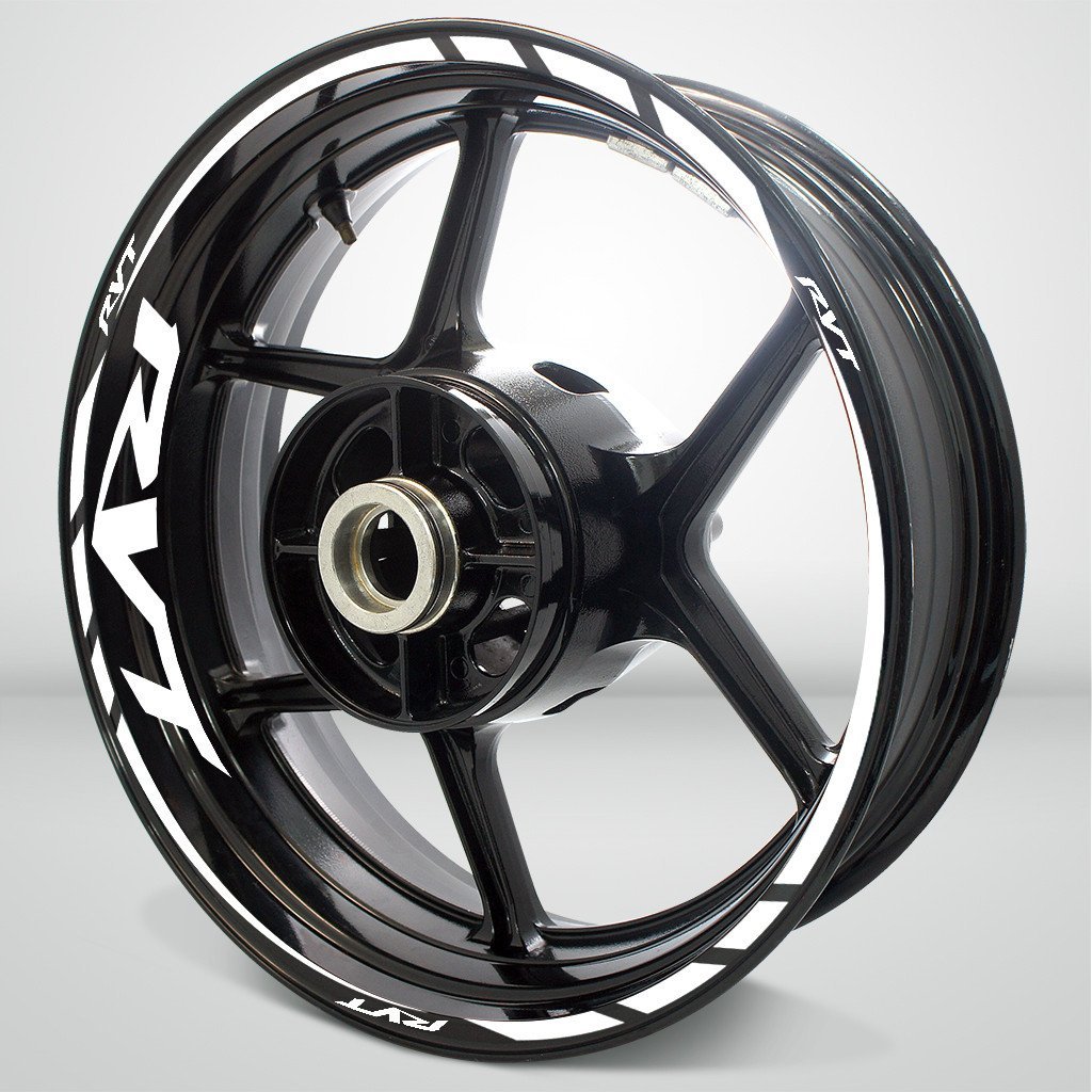 Honda RVT Motorcycle Rim Wheel Decal Accessory Sticker - Motorcycle stickers and decals