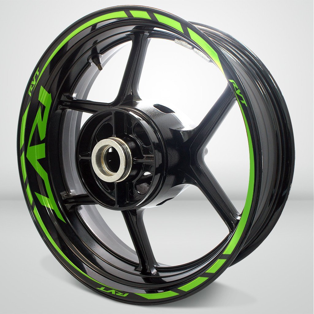 Honda RVT Motorcycle Rim Wheel Decal Accessory Sticker - Motorcycle stickers and decals