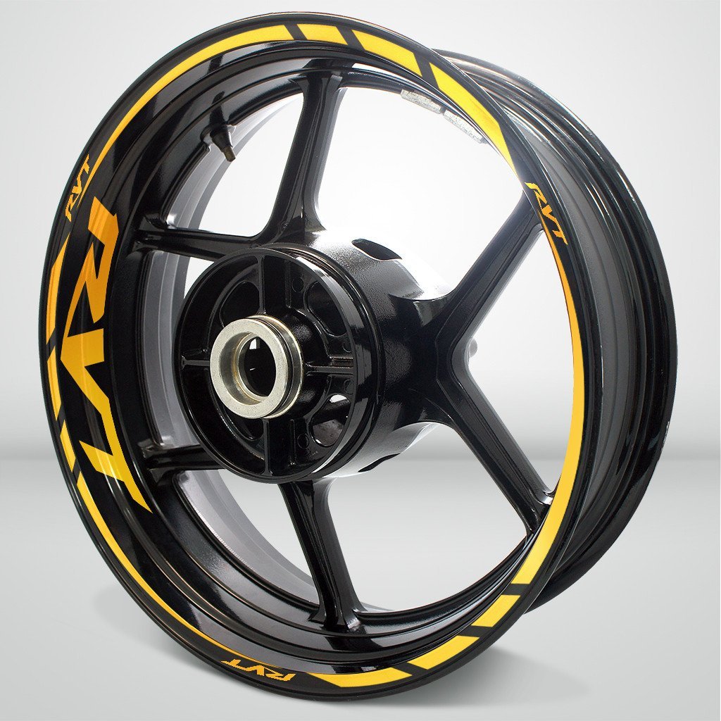 Honda RVT Motorcycle Rim Wheel Decal Accessory Sticker - Motorcycle stickers and decals