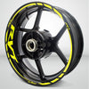 Honda RVT Motorcycle Rim Wheel Decal Accessory Sticker - Motorcycle stickers and decals