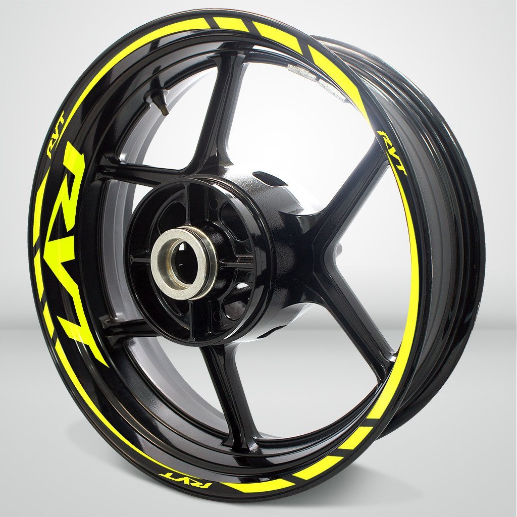 Honda RVT Motorcycle Rim Wheel Decal Accessory Sticker - Motorcycle stickers and decals
