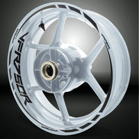 Honda VFR 750R Motorcycle Rim Wheel Decal Accessory Sticker - Motorcycle stickers and decals