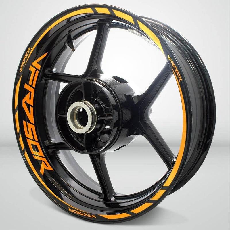Honda VFR 750R Motorcycle Rim Wheel Decal Accessory Sticker - Motorcycle stickers and decals
