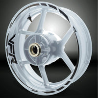 Honda VFR Motorcycle Rim Wheel Decal Accessory Sticker - Motorcycle stickers and decals