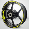 Honda VFR Motorcycle Rim Wheel Decal Accessory Sticker - Motorcycle stickers and decals