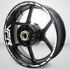 Honda VFR Motorcycle Rim Wheel Decal Accessory Sticker - Motorcycle stickers and decals