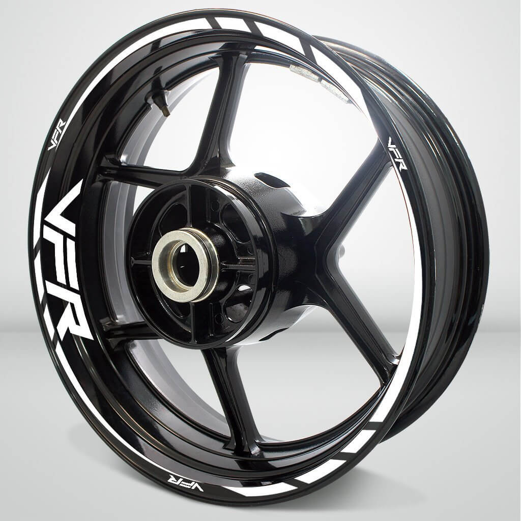 Honda VFR Motorcycle Rim Wheel Decal Accessory Sticker - Motorcycle stickers and decals