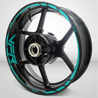 Honda VFR Motorcycle Rim Wheel Decal Accessory Sticker - Motorcycle stickers and decals