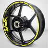 Honda VFR Motorcycle Rim Wheel Decal Accessory Sticker - Motorcycle stickers and decals
