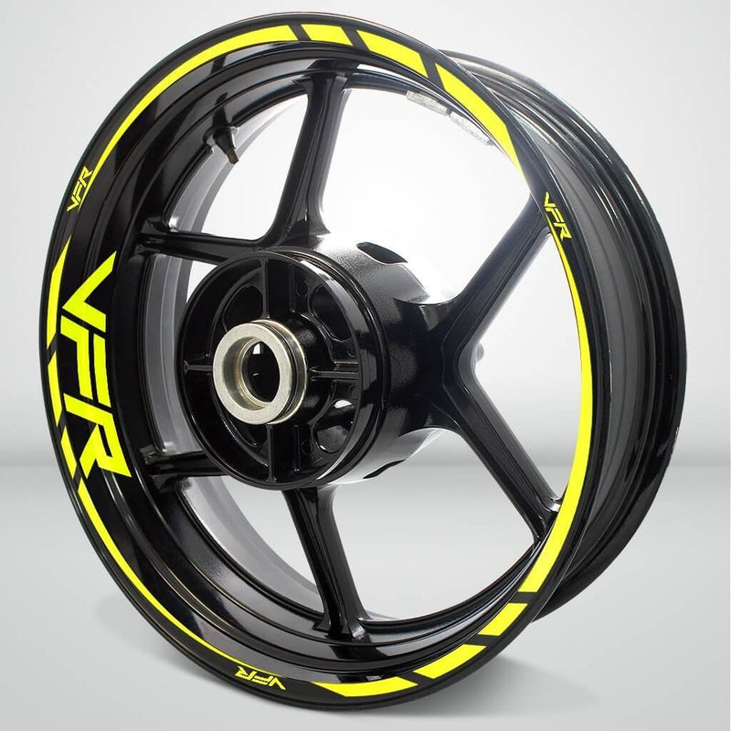 Honda VFR Motorcycle Rim Wheel Decal Accessory Sticker - Motorcycle stickers and decals