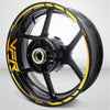 Honda VFR Motorcycle Rim Wheel Decal Accessory Sticker - Motorcycle stickers and decals