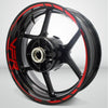 Honda VFR Motorcycle Rim Wheel Decal Accessory Sticker - Motorcycle stickers and decals