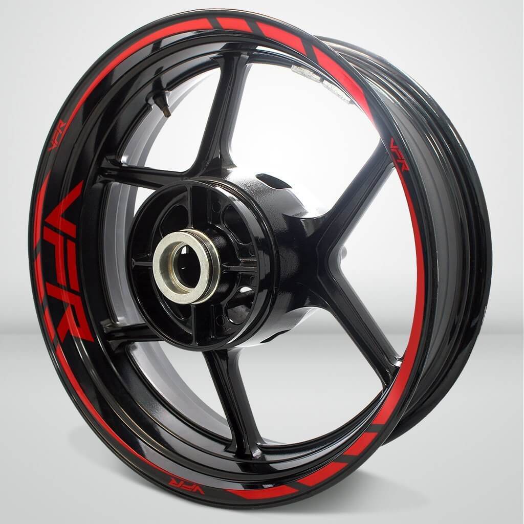 Honda VFR Motorcycle Rim Wheel Decal Accessory Sticker - Motorcycle stickers and decals