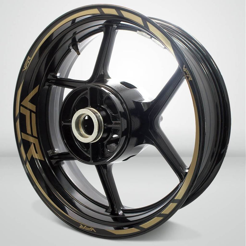 Honda VFR Motorcycle Rim Wheel Decal Accessory Sticker - Motorcycle stickers and decals