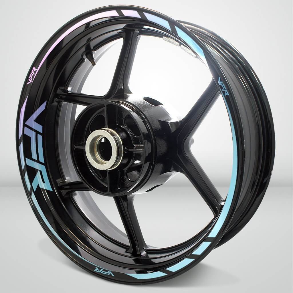 Honda VFR Motorcycle Rim Wheel Decal Accessory Sticker - Motorcycle stickers and decals