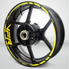 Honda VFR Motorcycle Rim Wheel Decal Accessory Sticker - Motorcycle stickers and decals