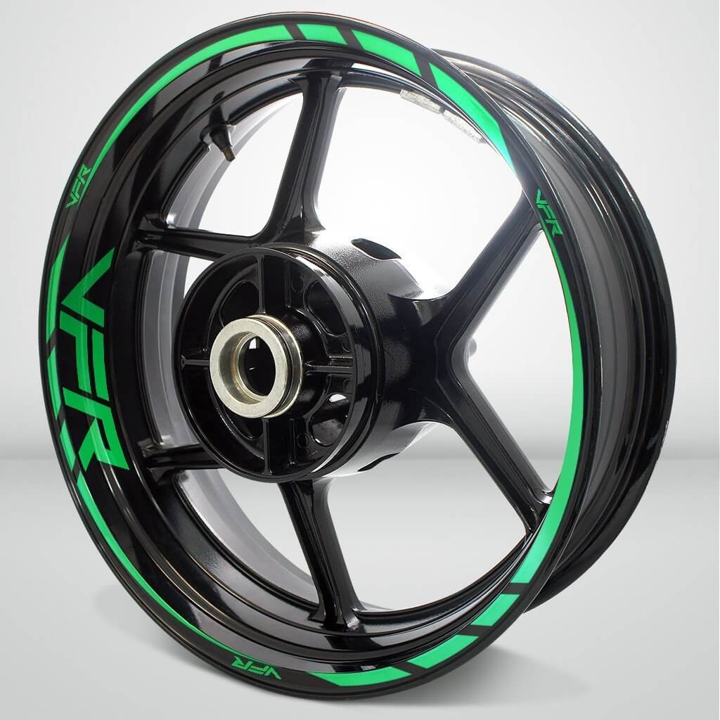 Honda VFR Motorcycle Rim Wheel Decal Accessory Sticker - Motorcycle stickers and decals