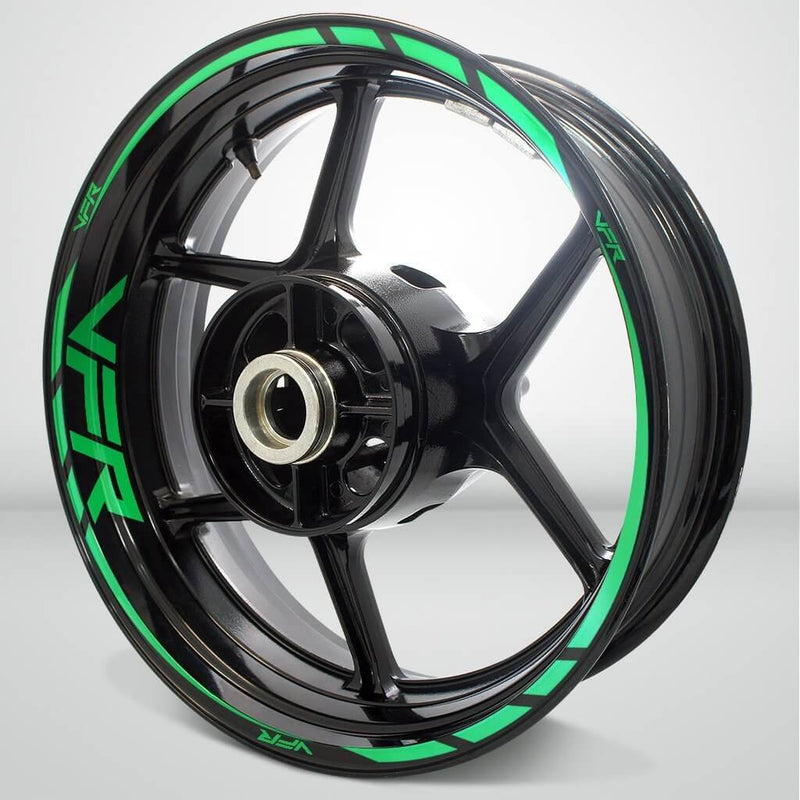 Honda VFR Motorcycle Rim Wheel Decal Accessory Sticker - Motorcycle stickers and decals