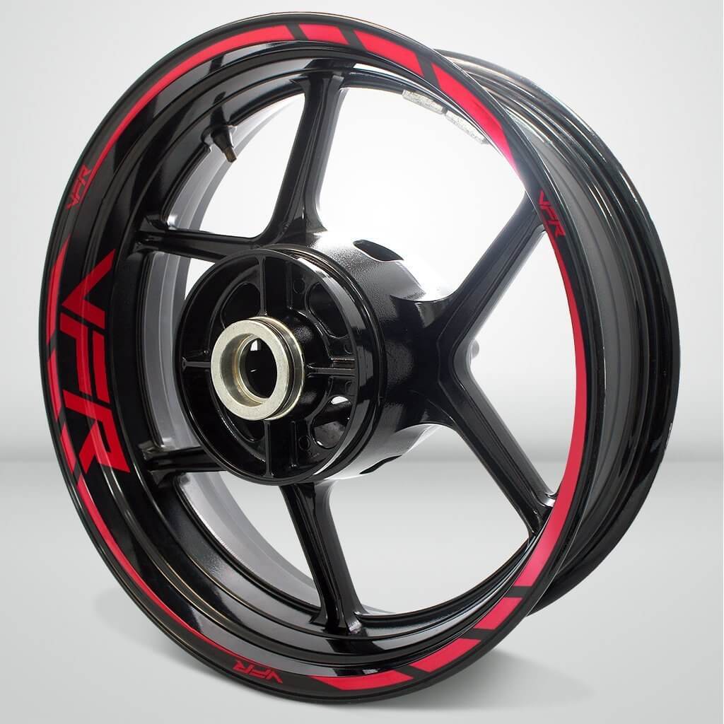 Honda VFR Motorcycle Rim Wheel Decal Accessory Sticker - Motorcycle stickers and decals