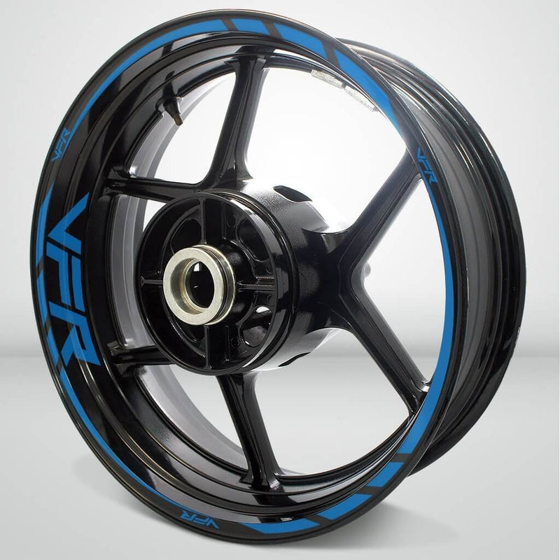 Honda VFR Motorcycle Rim Wheel Decal Accessory Sticker - Motorcycle stickers and decals