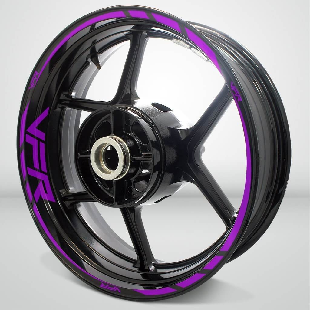 Honda VFR Motorcycle Rim Wheel Decal Accessory Sticker - Motorcycle stickers and decals