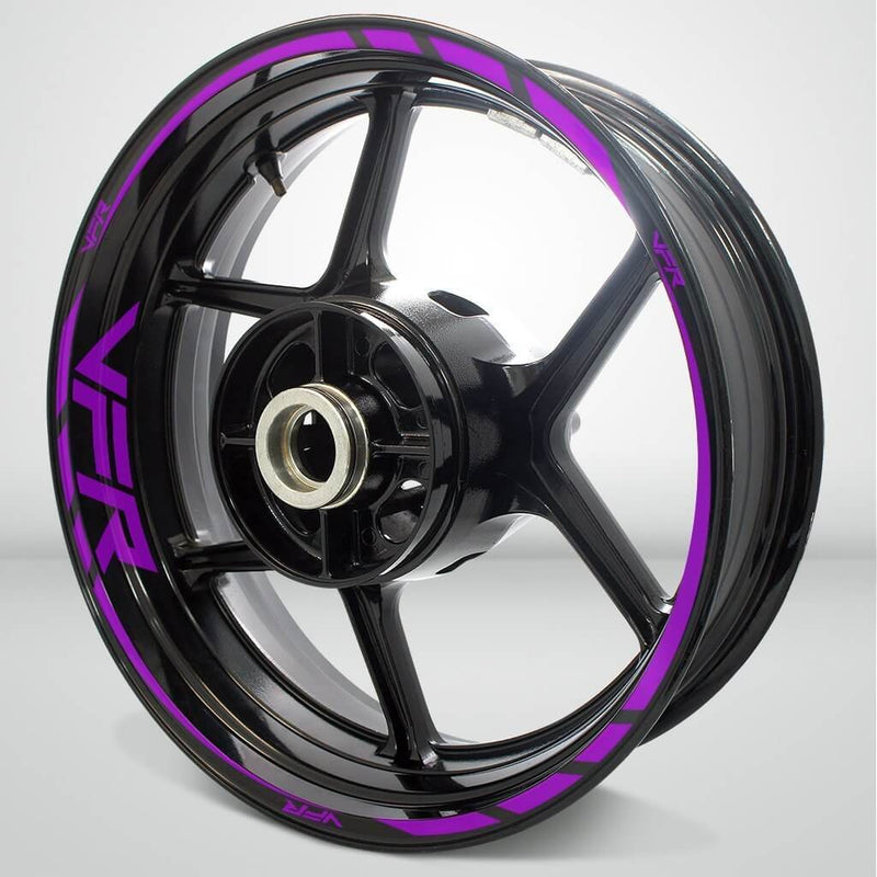 Honda VFR Motorcycle Rim Wheel Decal Accessory Sticker - Motorcycle stickers and decals