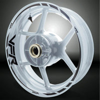Honda VFR Motorcycle Rim Wheel Decal Accessory Sticker - Motorcycle stickers and decals
