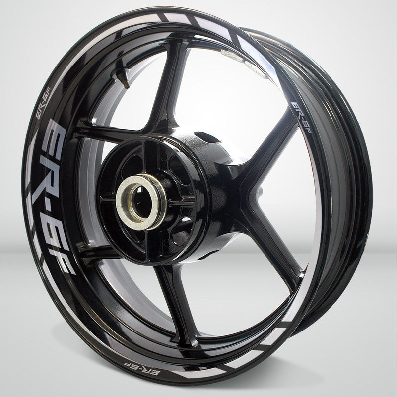 Kawasaki ER6F Motorcycle Rim Wheel Decal Accessory Sticker - Motorcycle stickers and decals