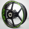 Kawasaki ER6F Motorcycle Rim Wheel Decal Accessory Sticker - Motorcycle stickers and decals