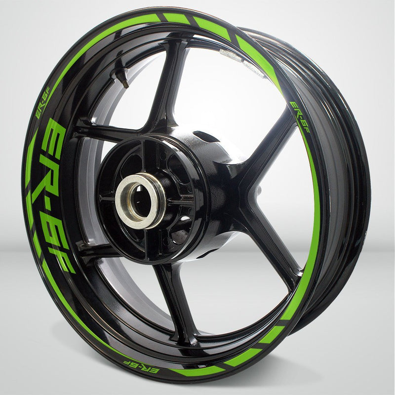 Kawasaki ER6F Motorcycle Rim Wheel Decal Accessory Sticker - Motorcycle stickers and decals