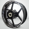 Kawasaki GPZ 1000RX Motorcycle Rim Wheel Decal Accessory Sticker - Motorcycle stickers and decals