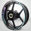 Kawasaki GPZ 1000RX Motorcycle Rim Wheel Decal Accessory Sticker - Motorcycle stickers and decals