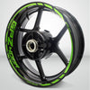 Kawasaki GPZ 400R Motorcycle Rim Wheel Decal Accessory Sticker - Motorcycle stickers and decals