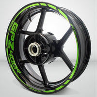Kawasaki GPZ 400R Motorcycle Rim Wheel Decal Accessory Sticker - Motorcycle stickers and decals